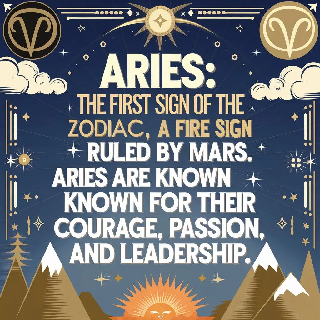 Aries personality